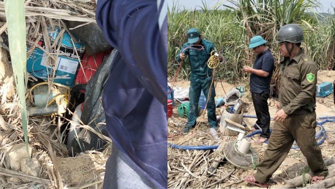 Đắk Lắk: Phát hiện nhiều máy móc, thiết bị đáng ngờ trên khu đất của cán bộ công an xã