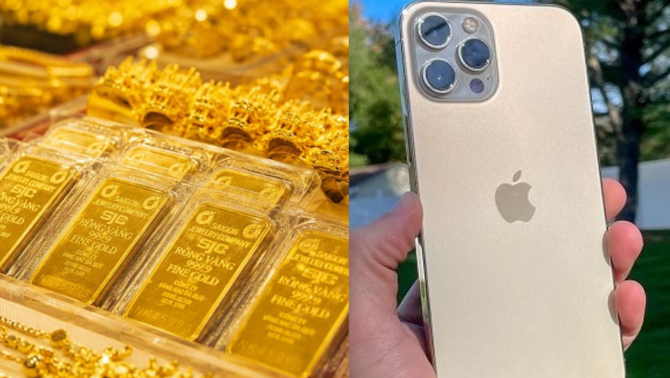 Giá vàng thế giới rơi mạnh giữa đêm, giá vàng trong nước diễn biến bất ngờ, giá iPhone 12 Pro Max cũ chạm đáy