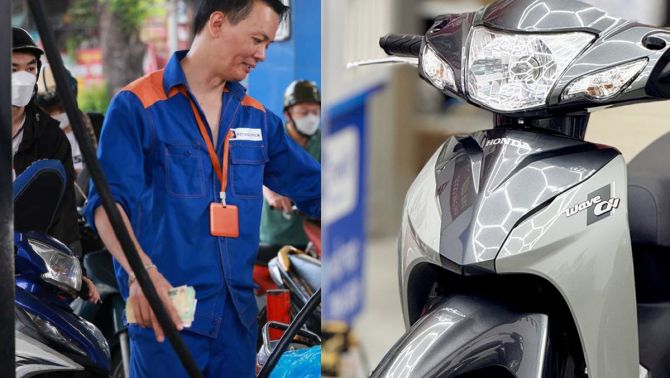 Giá xăng dầu tối nay 10/6: E10 RON95 lần đầu 'chạm đáy', E5 RON92 rẻ bèo, Honda Wave Alpha giảm sâu