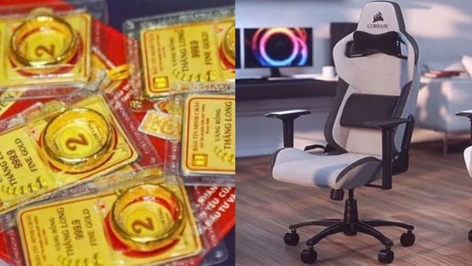 Giá vàng SJC, vàng nhẫn ngày 11/6 giảm kịch kim, liệu có về mốc 100 triệu? Loạt mẫu ghế gaming giá rẻ nhất phân khúc