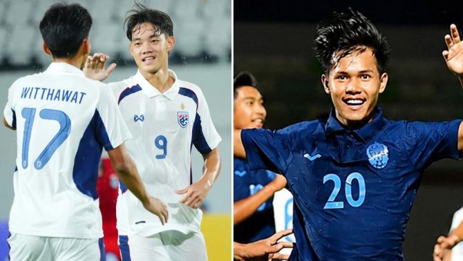 Kết quả, tỷ số U19 Thái Lan vs U19 Campuchia 11/6 - Bán kết U19 ĐNÁ 2026: U19 Việt Nam được 'an ủi'