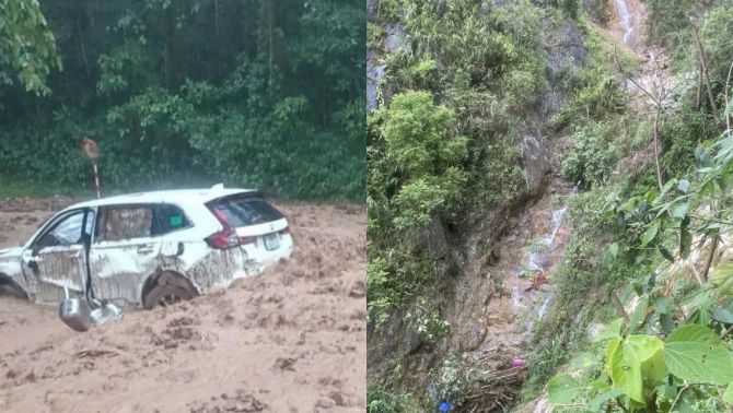 Hiện trường vụ sạt lở ở Lai Châu, 3 người bị vùi lấp dưới đất đá tử vong, danh tính được công bố