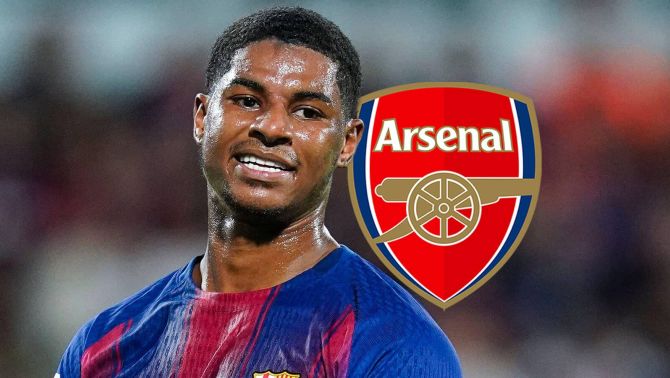 Arsenal gây sốc với kế hoạch đổi Martinelli lấy Rashford từ Man Utd