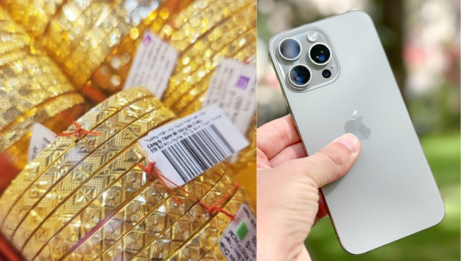Giá vàng hôm nay 12/6 bật tăng chóng mặt, cán mốc 145 triệu đồng, iPhone 16 Pro Max giá bao nhiêu?
