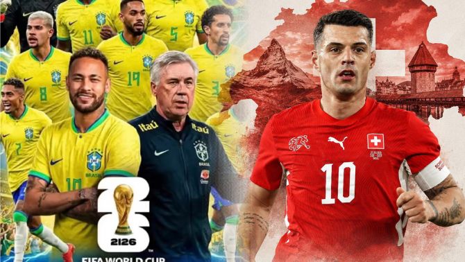 Lịch phát sóng trực tiếp bóng đá World Cup 2026 trên VTV mới nhất 14/6: Brazil, Thụy Sĩ khởi đầu thuận lợi?