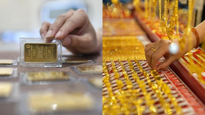 Giá vàng hôm nay (trưa 13/6): Vàng SJC, nhẫn 9999 quay đầu lên mốc 14,7 triệu/chỉ, chênh lệch thế giới kéo giãn 