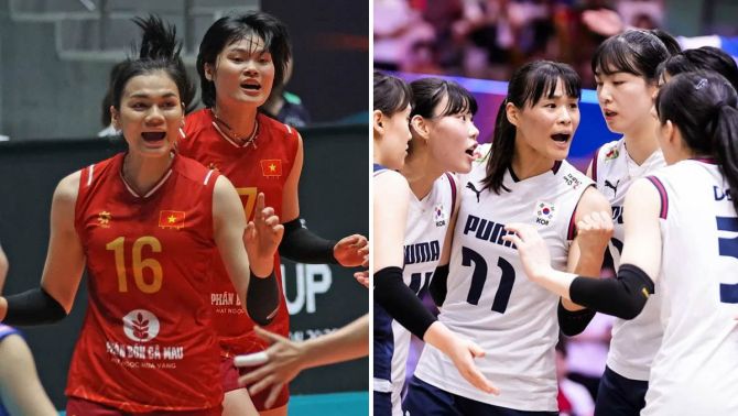 Trực tiếp Bán kết AVC Cup 2026 hôm nay 13/6 - Link xem trực tiếp bóng chuyền nữ Việt Nam vs Hàn Quốc
