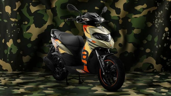 Aprilia SR 175 Tribute Edition trình làng: Xe ga 175cc mạnh hơn Yamaha Aerox, có ABS và màn hình TFT 5 inch