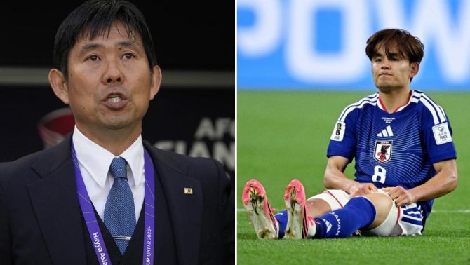 Rời sân bằng xe lăn, thêm một trụ cột ĐT Nhật Bản nguy cơ sớm chia tay World Cup 2026