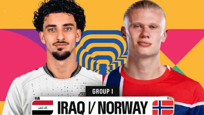 Dự đoán tỷ số, kết quả Iraq vs Na Uy, 5h00 ngày 17/6 - World Cup 2026: Haaland nhận 'gáo nước lạnh'?