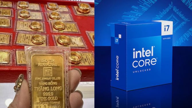 Giá vàng SJC, vàng nhẫn ngày 17/6 áp sát mốc 152 triệu đồng, CPU Intel Core i7 cực hot giá có rẻ?