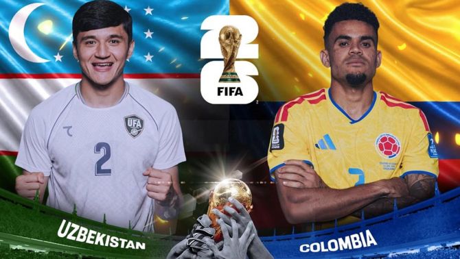 Nhận định bóng đá Uzbekistan vs Colombia, 9h ngày 18/6 - World Cup 2026: Ông lớn Nam Mỹ nhận trái đắng?