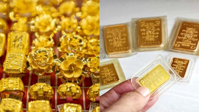Giá vàng hôm nay (tối 17/6): Vàng SJC, nhẫn 9999 giữ đỉnh, chênh lệch mua vào - bán ra đang hạ 