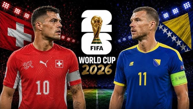 Nhận định bóng đá Thụy Sĩ vs Bosnia - World Cup 2026: Edin Dzeko lu mờ trước Granit Xhaka?