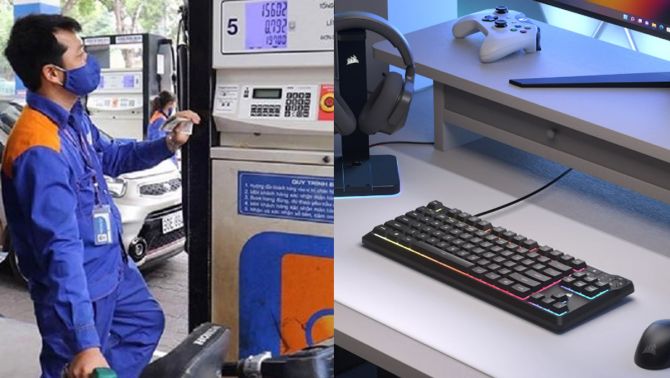 Bảng giá xăng dầu ngày 20/6: RON92 về sát mốc 20.000 đồng/lít, bàn phím gaming Corsair giá thế nào?