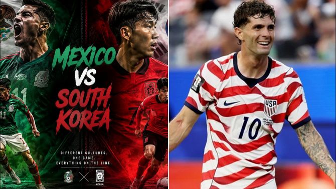 Lịch thi đấu bóng đá hôm nay 19/6: Hàn Quốc gây sốt trước Mexico; Chủ nhà World Cup 2026 sảy chân?