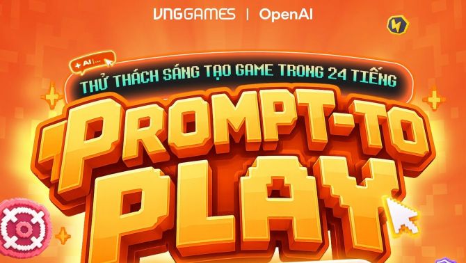VNGGames tổ chức cuộc thi làm game AI “Prompt To Play” với quỹ giải thưởng lên đến 1,5 tỷ đồng