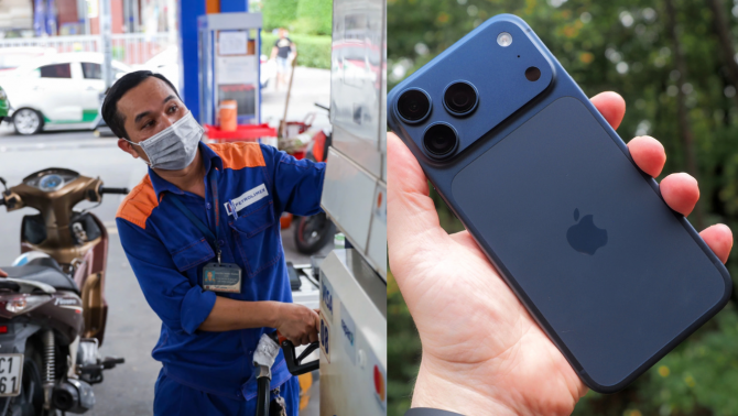 Giá xăng dầu hôm nay 20/6: Giảm tới 3.200 đồng/lít, iPhone 17 Pro giá bao nhiêu?