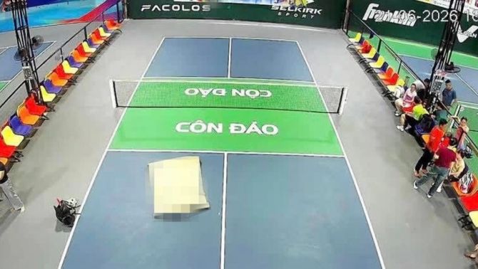 Công an thông tin nóng vụ người đàn ông tử vong tại chỗ khi đang ﻿chơi pickleball: Tình tiết gây chú ý về nạn nhân