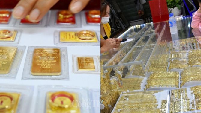 Giá vàng hôm nay (trưa 23/6): Vàng miếng SJC, nhẫn 9999 trồi sụt, người ‘đu đỉnh’ mất ăn mất ngủ ‘canh lỗ’