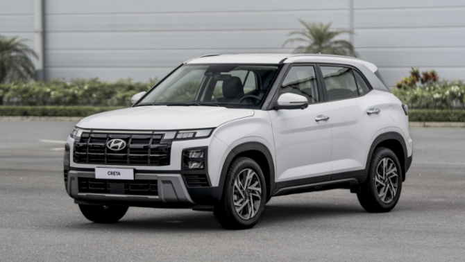 Hyundai Creta dẫn đầu doanh số toàn hãng, Tucson bám đuổi sát nút, Elantra tụt lại phía sau