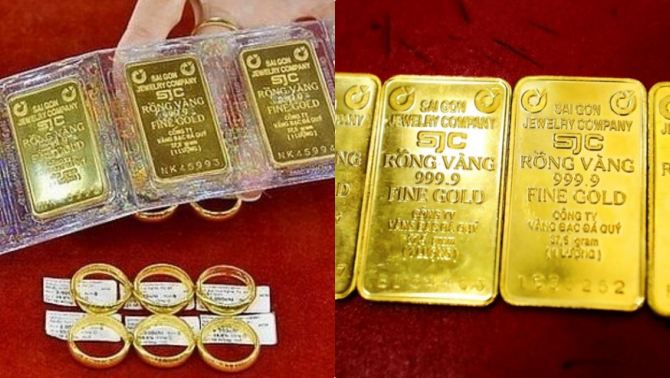 Giá vàng hôm nay 23/6 chốt phiên: Vàng SJC nhẫn trơn 9999 giảm diện rộng hiếm thấy, người 'mua đuổi' gặp biến lớn