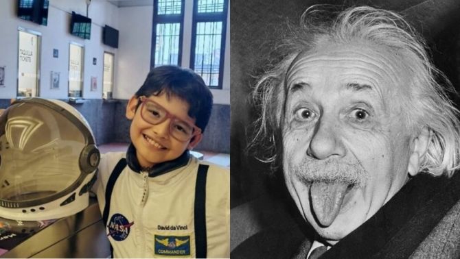 Thân thế thần đồng 10 tuổi có IQ cao hơn cả thiên tài vật lý Albert Einstein