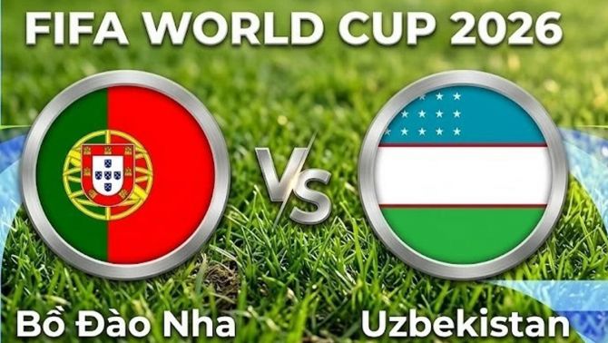 VTV6, VTV3 TRỰC TIẾP bóng đá Bồ Đào nha vs Uzbekistan ngày 24/6 - Link xem trực tiếp World Cup 2026 mới nhất