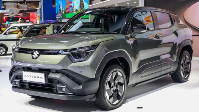 Suzuki eVitara chuẩn bị trình làng: SUV điện AWD 184 mã lực chạy 500 km, 'đe nẹt' BYD Atto 3