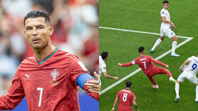 Ronaldo bùng nổ giữa loạt nghi ngờ: Cú đúp vào lưới Uzbekistan giúp CR7 'xô đổ' kỷ lục World Cup
