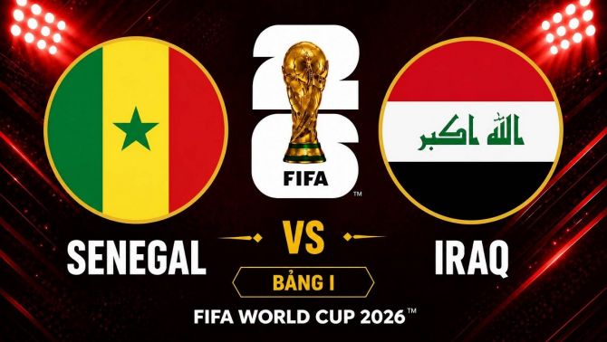 Dự đoán kết quả, tỷ số Senegal vs Iraq - World Cup 2026: Siêu máy tính báo tin dữ cho Iraq