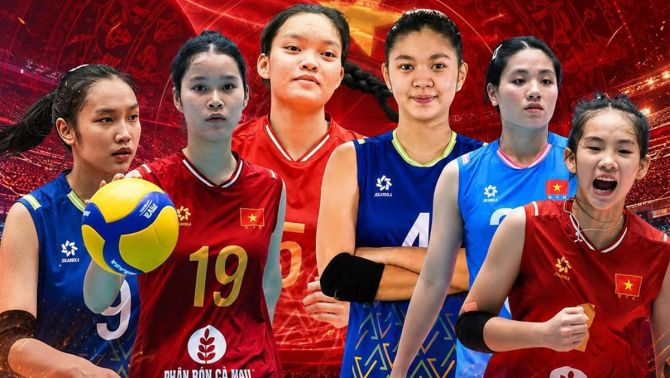 Lịch thi đấu bóng chuyền nữ U18 Đông Nam Á 2026 - Link xem trực tiếp tuyển Việt Nam đấu Indonesia