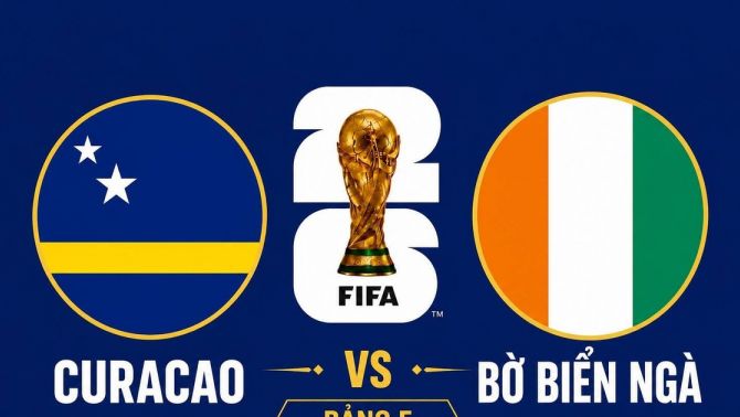 Link xem TRỰC TIẾP bóng đá Curacao vs Bờ Biển Ngà 03h00 ngày 26/6 - VTV2 trực tiếp World Cup 2026 hôm nay