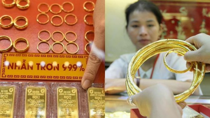 Giá vàng hôm nay (trưa 26/6): Vàng SJC, nhẫn 9999 lấy lại đà tăng, người mua ‘mất hút’, chênh lệch thế giới lên kỷ lục 