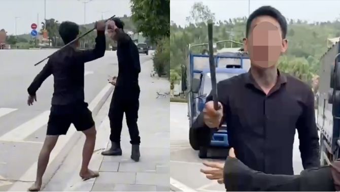 Diễn biến mới vụ tài xế xăm trổ chặn đường hành hung giữa quốc lộ, thách gọi công an, hé lộ lý do
