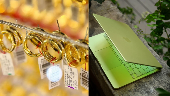 Giá vàng hôm nay 28/6: Đảo chiều bật tăng lên mức kỷ lục trong tuần, bảng giá MacBook Neo chạm đáy