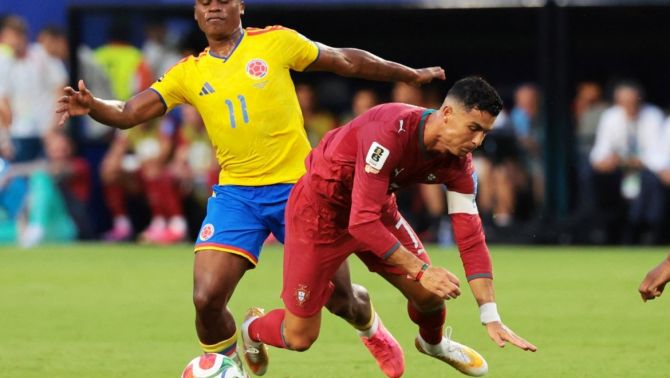 Kết quả bóng đá Colombia vs Bồ Đào Nha hôm nay 28/6 - World Cup 2026: Ronaldo 'hụt' siêu phẩm, Selecao châu Âu gặp khó