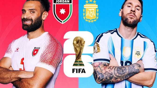 Trực tiếp bóng đá Jordan vs Argentina, 9h ngày 28/6 - Link xem trực tiếp World Cup 2026 trên VTV3 HD