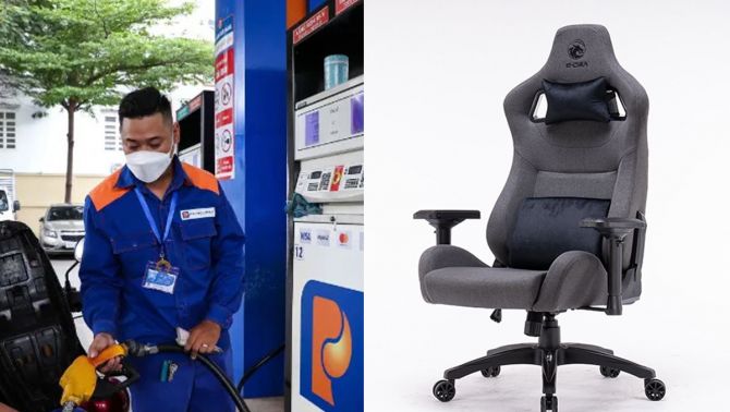 Bảng giá xăng dầu ngày 29/6: Xăng RON92 giảm hơn 10.000 đồng từ đỉnh, ghế gaming E-Dra giá rẻ bèo