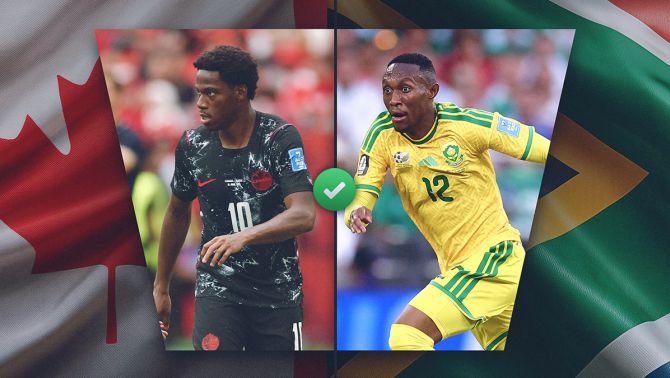 Trực tiếp bóng đá Nam Phi vs Canada, 2h ngày 29/6 - Link xem trực tiếp World Cup 2026 trên VTV3 HD