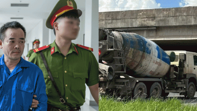 Thông tin mới nhất về phiên tòa xét xử gã tài xế xe bồn cố tình nhấn ga cán tử vong nữ sinh lớp 10
