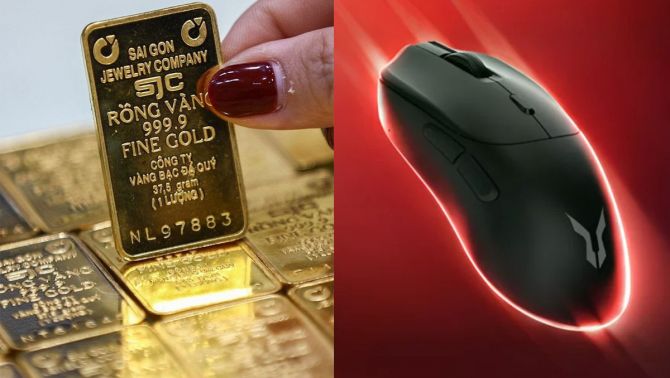 Giá vàng ngày 30/6 lao dốc không phanh, Lenovo tiếp tục công bố thêm mẫu chuột gaming mới, giá ra sao?