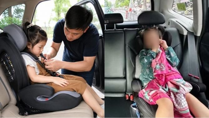 Từ 1/7 – 14/8, chở trẻ em trên ô tô không có ghế an toàn có bị phạt tiền không?