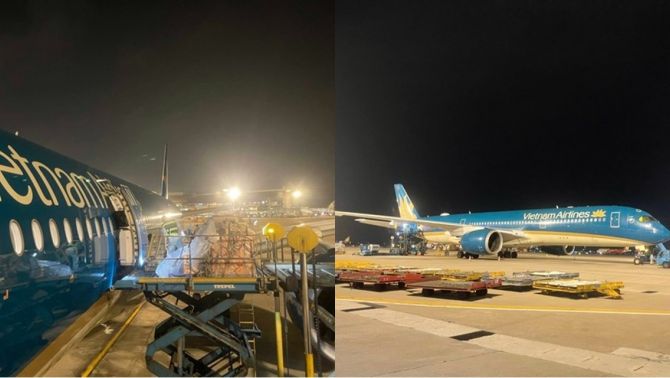 Chuyến bay đặc biệt của Vietnam Airlines xuất phát từ Nội Bài mà không chở bất cứ hành khách nào