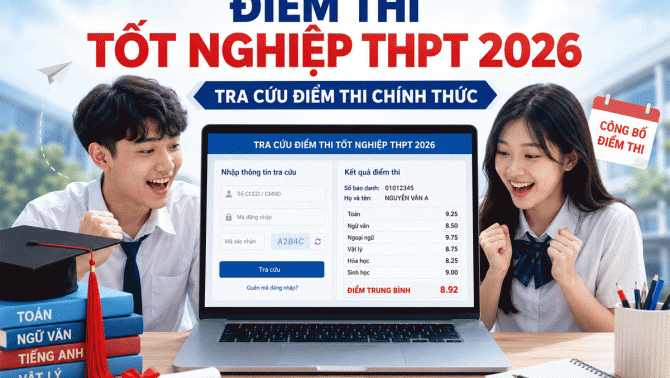 Tra cứu điểm thi tốt nghiệp THPT năm 2026 xong, thí sinh cần làm 4 việc quan trọng để xét tuyển đại học