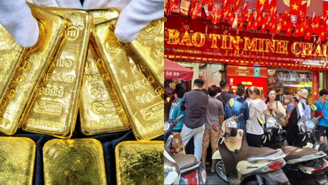 Bảng giá vàng hôm nay 1/7: Vàng SJC nhẫn 9999 diễn biến đối lập, giá cả mâu thuẫn bên tăng bên giảm