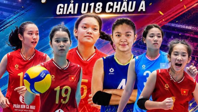 Xem TRỰC TIẾP bóng chuyền nữ U18 Việt Nam đấu Đài Loan ở đâu, kênh nào? Link xem bóng chuyền U18 châu Á 2026