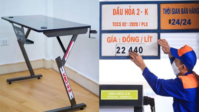 Giá xăng dầu ngày 3/7: Xăng, dầu tiếp tục đồng loạt giảm trong phiên mới, bàn gaming E-Dra giá có mềm?