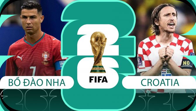 Nhận định bóng đá World Cup 2026 - Dự đoán tỷ số Bồ Đào Nha vs Croatia, 6h ngày 3/7: Bruno Fernandes ‘phong tỏa’ Modric