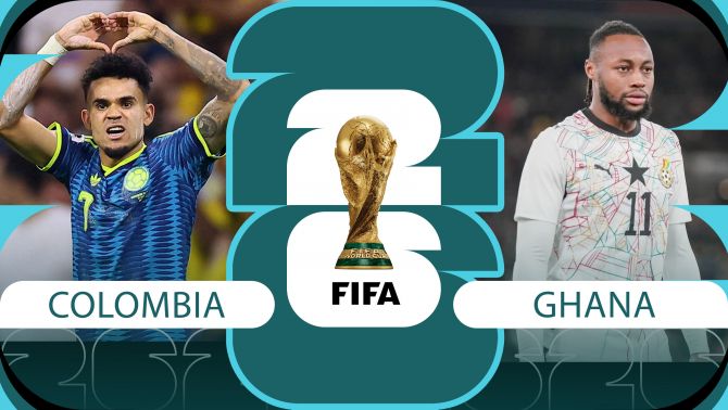 Dự đoán tỷ số, kết quả bóng đá Colombia vs Ghana 8h30 ngày 4/7 - World Cup 2026: Luis Diaz 'đại chiến' Semenyo